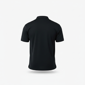Polo de performance pour homme de pickleball, respirant, extensible, à manches courtes, col classique, t-shirt de sport, logo personnalisé, tenue d'équipe d'entreprise - Product Image 3
