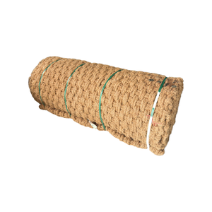 Alfombra de fibra de coco natural de alta calidad, tejida a mano, de 35 mm de grosor, antideslizante, para exteriores, jardín, camino, entrada, suelo. - Product Image 1