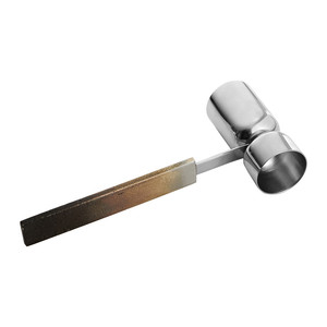 Jigger élégant en or brossé, double doseur d'alcool 30/60 ml, en métal, pour hôtel, restaurant, maison - Product Image 4