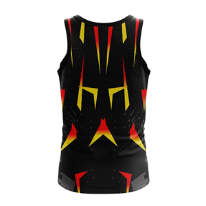 Wholesale Quick-Dry Running Tank Tops Custom Printed <b>Athletic</b> Sleeveless Shirts Spandex polyester Fabric - Product Image 6