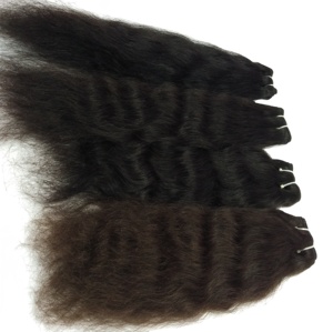 ผมต่อจากมนุษย์ผมธรรมชาติผมแท้จากอินเดีย - Product Image 4