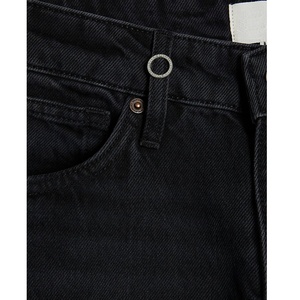 Colección Otoño/Primavera para Hombre: Pantalones Casuales de Estilo Coreano Vintage, de Pierna Recta, Ajuste Holgado, Cintura Media, Lavado Medio, con Estampado de Botones/Color Liso, Ideales para Fiestas - Product Image 4