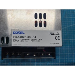 Cosel แหล่งจ่ายไฟ AC-DC PBA300F-24-F4ที่ใช้เป็นชิ้นส่วนอุปกรณ์เซมิคอนดักเตอร์แบบดั้งเดิม - Product Image 2