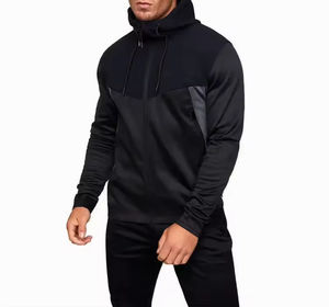 Chándal Deportivo Personalizable al por Mayor para Hombre, con Cierre de Cremallera, Transpirable, con Logotipo, para Invierno, Casual, Talla Grande - Product Image 2