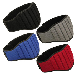เข็มขัดยกน้ำหนัก Rhino Fitness สีน้ำเงิน ทำจากนีโอพรีน ระบายอากาศได้ดี ปรับขนาดได้ ช่วยพยุงหลังและเอว สำหรับผู้ใหญ่ ใช้สำหรับการฝึกซ้อมในยิม แบบพันรอบตัว - Product Image 3
