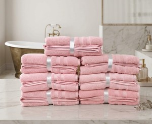 Modern Style Bathroom <b>Towels</b> Premium Cotton Soft Absorbent <b>Towels</b> Stylish Cotton <b>Bath</b> <b>Towel</b> <b>Set</b> Trendy Bathroom Decor <b>Towels</b> - Product Image 3