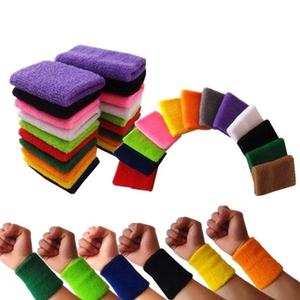 Muñequeras Deportivas de Marca Privada con Logotipo Personalizado, Muñequeras de Algodón para Gimnasio, Fitness, Yoga, Correr, Ciclismo, Accesorios de Entrenamiento - Product Image 3