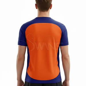 Vêtements de sport, maillot de football, couleur personnalisée, respirant, taille plus, manches courtes, haute qualité, design personnalisé - Product Image 2