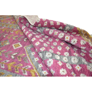 Meilleure qualité personnalisé Oushak Style noué à la main nouvelle-zélande laine soie coton tapis luxe salon porte voiture utilisation - Product Image 1