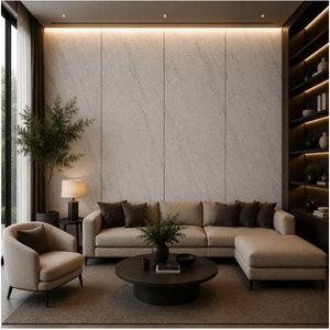 Mármol Blanco de Rajasthan de Calidad Superior, Ecológico e Impermeable, Revestimiento de Piedra Natural Flexible para Paredes, Patios, Bares y Hogares - Product Image 5