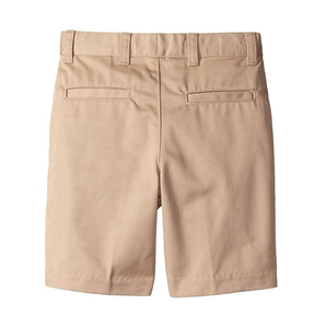 Shorts d'été décontractés pour hommes, taille mi-haute, fermeture boutonnée, logo frontal uni, infroissables, 100% polyester, confortables - Product Image 5