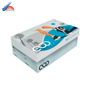 Boîte à chaussures avec logo personnalisé |   Emballage en papier pour chaussures |   Boîte d'exportation écologique - Product Image 2