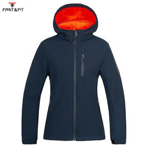 Custom Logo <b>Quilted</b> Breathable Knitted Thin Outdoor Quick Dry Women Softshell <b>Jackets</b> New Arrivals - Product Image 2