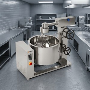 Chaudière à vapeur rotative à induction Amicook 380V/440V, modèle pour cuisinière à gaz, durable, pour ragoûts, casseroles automatiques réglables Amicook - Product Image 5