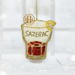 Beaded Bottle Shape Hanging Ornament Handmade <b>Christmas</b> <b>Tree</b> Decoration Fizz Design Festival Charm - Product Image 6