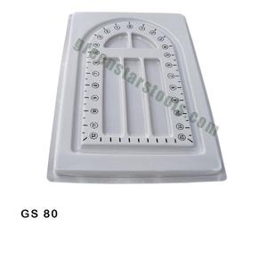 Plastic <b>Bead</b> <b>Board</b> Jewelry Tools 13 x 8.75 Inch Flocked Beading Design <b>Board</b> with Storage Jewelry Making Tools | Item No GS-80 - Product Image 1