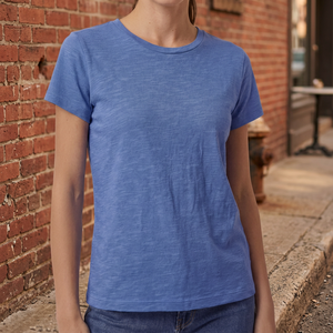 Camiseta informal de manga corta con cuello redondo y color liso para mujer |   Camiseta Básica Suave y Transpirable para Uso Diario XS - Product Image 5