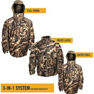 Ventes en gros de vestes de chasse en softshell camouflage imperméables de haute qualité, personnalisées, tendance, pour hommes, nouvelle collection 2026 - Product Image 4