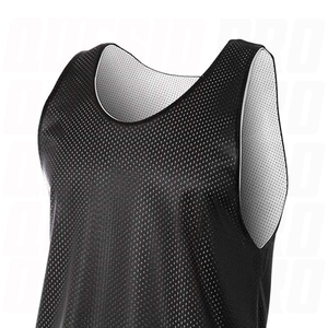Breathable Lightweight Men's Lacrosse Reversible Practice Jersey <b>Athletic</b> Training Pinnies Double Sided Mesh Sports Uniform - Product Image 5