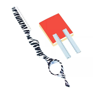 Custom Printed Plastic Handle Stainless Steel <b>Blade</b> Hair Texturizing Razor Multi Pattern Fancy <b>Barber</b> shop Styling Tool - Product Image 3