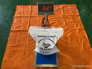 Riz japonica à grains courts / riz à sushi du Vietnam - Sacs PP de 25 kg pour la vente en gros et la distribution - MOQ 1x20ft Nouvelle récolte 2026 (Joice) - Product Image 1