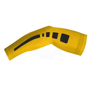 Manchons de compression personnalisés de haute qualité avec logo pour haltérophilie et entraînement de force unisexe - Séchage rapide et respirant - Product Image 3