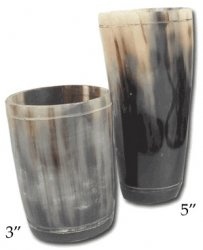Vaisselle et articles de service modernes en corne de buffle, faits à la main, écologiques, de forme ronde, pour la décoration de la maison, article cadeau - Product Image 5