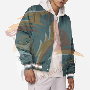 Chaqueta de Satén de Invierno Personalizada de Alta Calidad con Ropa de Invierno para Hombre de Primera Calidad, Chaqueta de Satén Ligera y Cómoda - Product Image 5