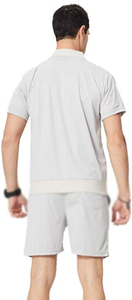 Conjunto Deportivo de 2 Piezas para Hombre, 100% Algodón, Ligero, con Capucha, Tallas Grandes, Reversible, Manga Larga, Informal, Cómodo, con Cierre - Product Image 3