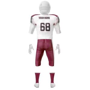 Tissu souple football américain par sublimation Uniforme football américain design personnalisé Meilleure vente d'uniforme football américain - Product Image 6