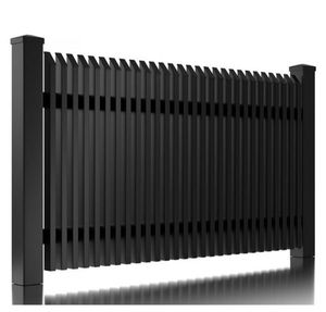 Portail Coulissant Automatique Moderne en Aluminium sur Mesure avec Moteur pour Villa, Garage Extérieur et Sécurité Renforcée - Product Image 2