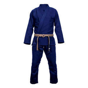 RTS Wholesale Price Pure Quality 450gsm Custom Made Brazilian Jiu Jitsu Kimono Gi Martial Arts Wear For Karate Fighter AS-JJ-403 - Product Image 1