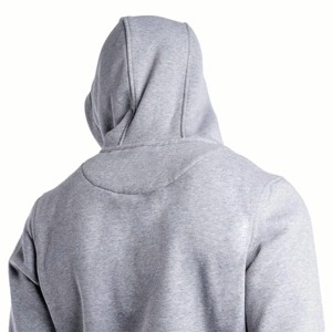 Veste polaire à capuche personnalisable sur le devant, couleurs et tailles variées, printemps été automne hiver, basique en mélange de coton - Product Image 5
