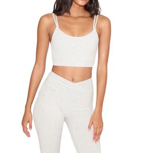 Soutien-gorge de sport léger et respirant pour femme, personnalisé, à larges bretelles, color block, pour le yoga et le fitness en extérieur, vente en gros - Product Image 1