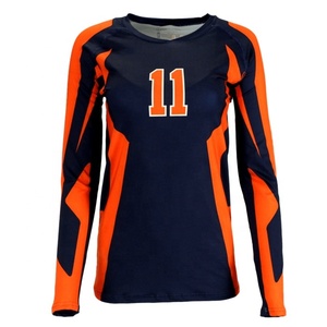OEM Jersey de voleibol diseños torneo de voleibol uniforme de diseño de las mujeres al por mayor de voleibol uniforme de manga larga Jersey - Product Image 6