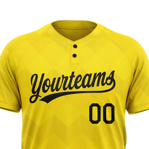 Maillots de baseball et softball personnalisés respirants à manches courtes pour équipes unisexes – Options de personnalisation du logo et du nom de l'équipe - Product Image 3