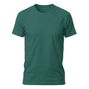 T-shirt à manches courtes col rond pour homme, coton de qualité supérieure, coupe classique, écologique, respirant, style urbain - Product Image 4