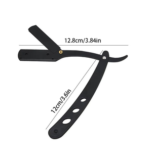 <b>Barber</b> Razor Professional Quality Men's <b>Shaver</b> Straight Edge <b>Barber</b> Razor Knives Manual Beard Shaving And Custom Logo <b>Barber</b> Raz - Product Image 1