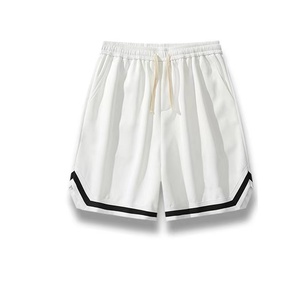 Basketball Quarter Pants Quick Dry Training Trendy Hip Hop 100% Cotton Loose Fit Anti-UV Breathable Features for Men Sports - Product Image 3
