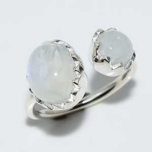 Orange Zircon Bypass <b>Ring</b> 925 Sterling Silver Rhodium Plated Handcrafted Gemstone <b>Ring</b> Vintage Gift for Women Elegant Jewelry - Product Image 2