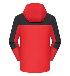 Men's Custom Long Hooded Bomber <b>Jacket</b> Windproof <b>Waterproof</b> Eco-Friendly Breathable Outdoor Full Zip Softshell Spring 3D Print - Product Image 6