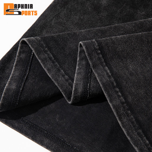 Cotton Men's T Shirt Heavyweight Acid Washed <b>Tshirt</b> Oversized Vintage Distressed Custom logo Desgin Boxy Blank T-Shirt for Men - Product Image 4