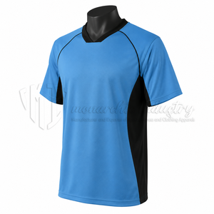 Camiseta de Fútbol Raglán Personalizada para Hombre, Camiseta Deportiva de Poliéster de Secado Rápido, Fabricante OEM ODM - Product Image 3