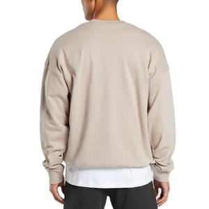 Nouveaux sweats à capuche unisexes de couleur claire pour hommes, en molleton de coton français, poids lourd, style streetwear, par BS 2026 - Product Image 3