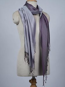 Ultra Soft Cashmere Silk Reversible <b>Shawl</b> <b>Wrap</b> for Women Luxury Dual-Sided Stole Lightweight Elegant Fashion Accessory - Product Image 6