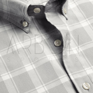 Chemises en flanelle pour hommes, vert et blanc, nouvelle arrivée, avec impression de logo personnalisé, confortables, qualité supérieure, design unique. - Product Image 6
