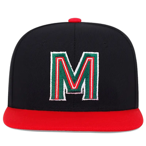 High Quality Customized 6-Panel Sports <b>Baseball</b> <b>Cap</b> <b>Black</b> Vintage Snapback Fitted Hats Embroidered Logo Ski Outdoor Four Seasons - Product Image 2