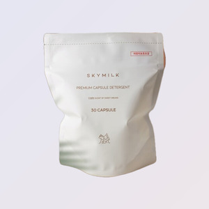 <b>washing</b> <b>machine</b> <b>tablets</b> Sky Milk Korean K-Beauty Premium Capsule Laundry Detergent 30 Pieces Made in Korea - Product Image 3