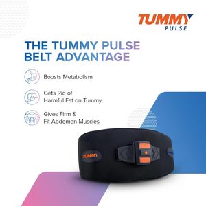 Masajeador Corporal Tummy Pulse, Máquina TENS para Reducción de Grasa Abdominal, Control de Tiempo, Recargable por USB, Masaje Eléctrico, Fisioterapia - Product Image 6