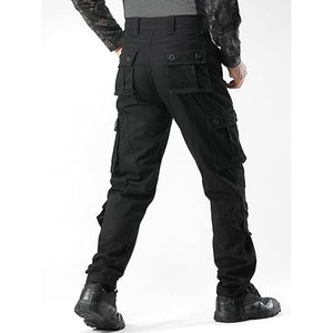 Pantalon cargo de qualité supérieure, coupe ajustée, tissu doux, léger, décontracté, confortable pour tous les jours, style élégant - Product Image 2
